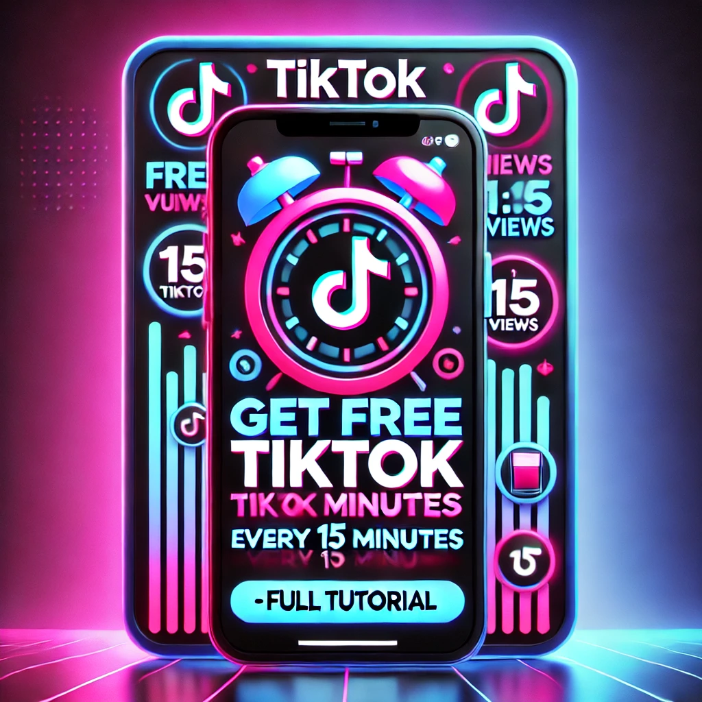 Get Free TikTok Views Every 15 Minutes - Full Tutorial