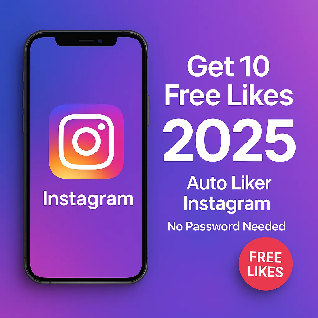 Auto Liker Instagram: Get 10 Free Likes on Instagram posts (2025)
