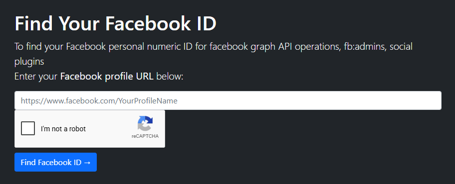 Learn how to find my Facebook ID easily