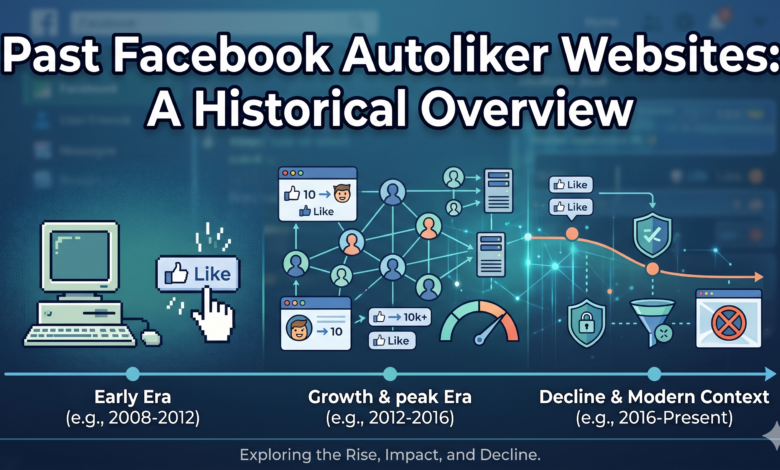 Past Facebook autoliker websites